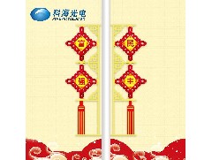 中國結景觀燈：LED中國結為什么不用電纜也可以發光