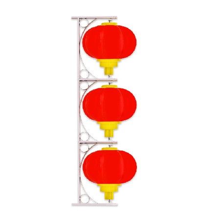 LED燈籠亮化工程 春節節日景觀燈 led道路景觀亞克力大紅燈籠批發