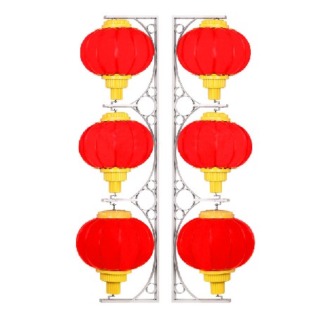led發光中國夢紅燈籠節日裝飾景觀路燈亞克力塑料紅燈籠廠家批發