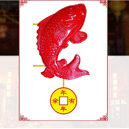 LED魚燈裝飾燈戶外防水景觀燈春節喜慶掛飾異型道路燈廠家 
